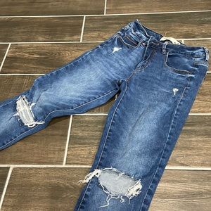 Garage size 3 high waisted jeans